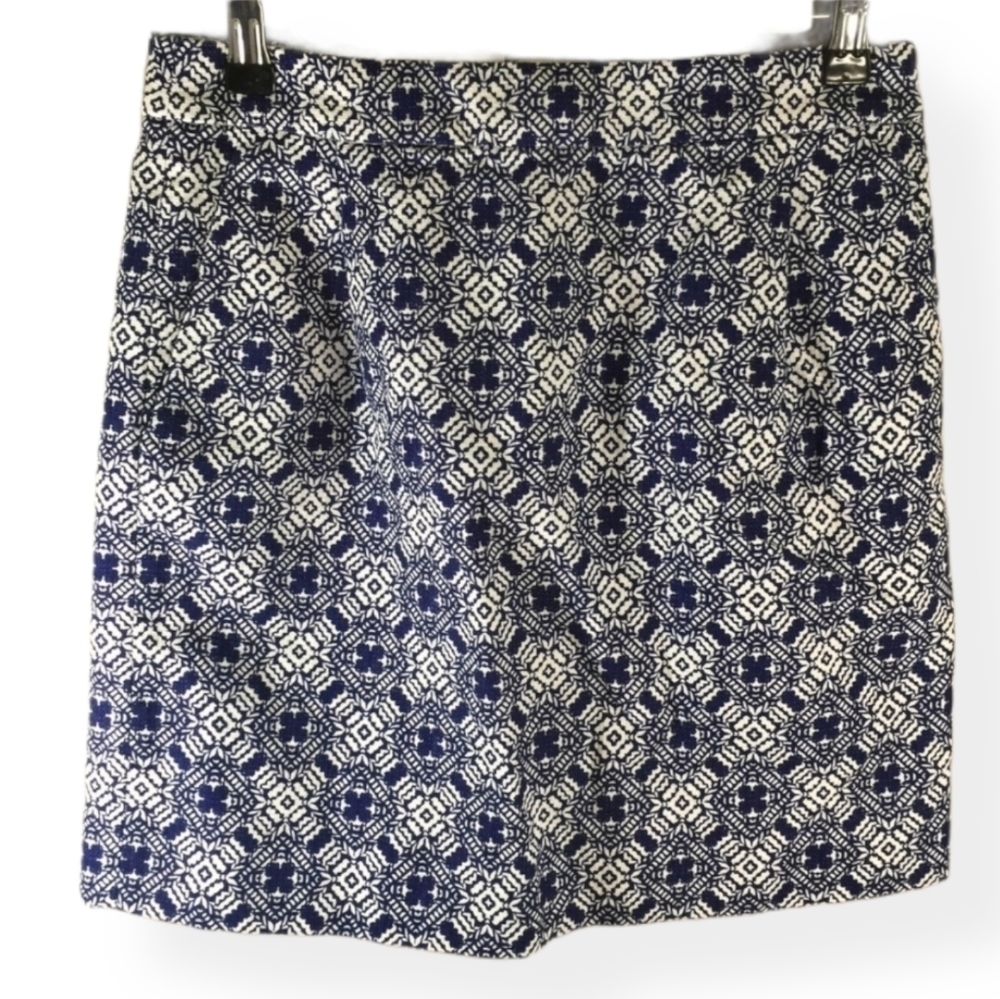 J. Crew Cotton Pencil Skirt Lined Sz 0